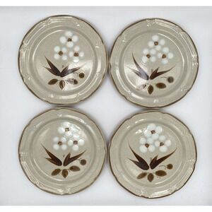 The Classics Hearthside Castlewood Set of 4 Salad Plates 7.5" Hand Painted Japan